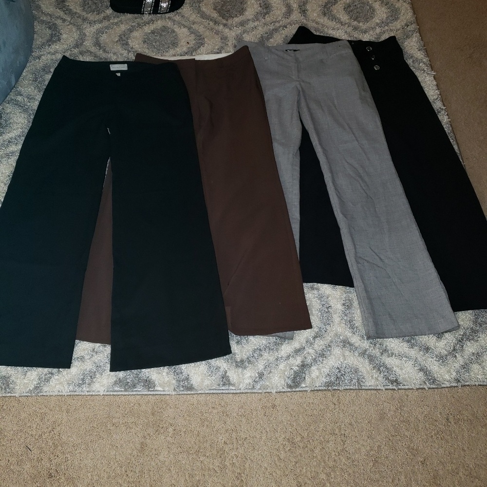 Bundle: 4 pair of pants/trousers